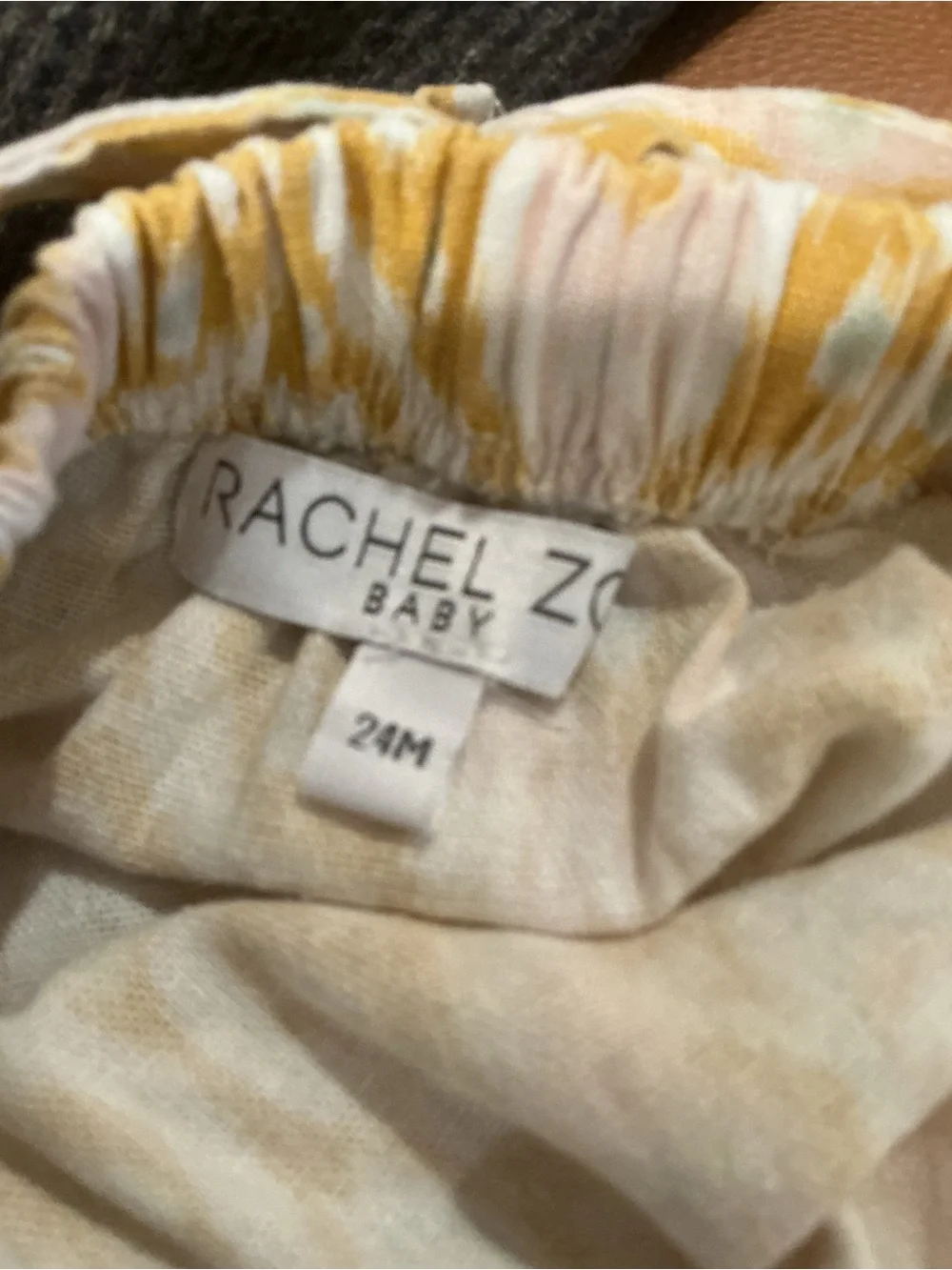 Girls Rachel Zoe Baby Ikat Print Overall & Arsbadba Sequin Tank Top Size 18-24 M